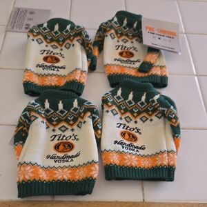 Tito's Handmade Vodka Sweater Set - Green and Orange (4)